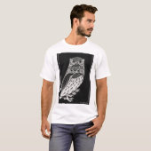 Uilen T shirt met  ontwerp van Julie De Graag (Voorkant volledig)