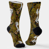 Uilen, varens, eik en bessen 2 sokken (Gebogen)