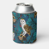 Uilen, varens, eik en bessen 3 blikjeskoeler (Blikje Achterkant)