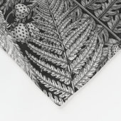 Uilen, varens, eik en bessen 4 fleece deken (Hoek)