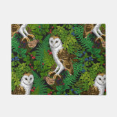 Uilen, varens, eik en bessen deurmat (Voorkant)