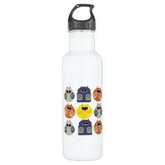 uilen waterfles 