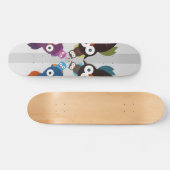 Uilenmenigte Skateboard (Horizontaal)