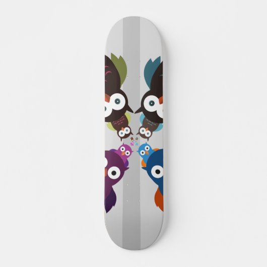 Uilenmenigte Skateboard (Voorkant)