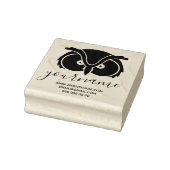 Uilenogen logo 	rubberstempel (Stempel)