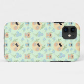 uilenpatroon Case-Mate iPhone case (Achterkant (horizontaal))
