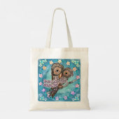 uilenreis tote bag (Achterkant)