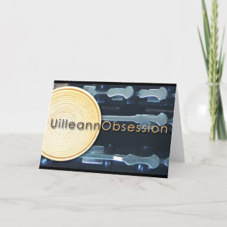 UilleannObsession.com Wenskaart Kaart