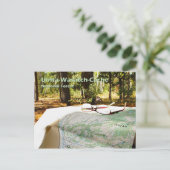 Uinta-Wasatch-Cache National Forest Topographic Briefkaart (Staand voorkant)