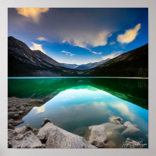 Uintah Lake1, Fotografe Poster