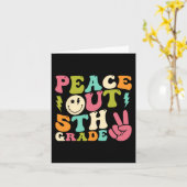 Uit 5e klas Groovy Afstuderen Laatste dag van de s Kaart (Gele Bloem)