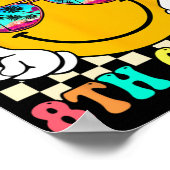 Uit 8e klas Afstuderen Laatste dag van school Grad Poster (Hoek)