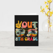 Uit 8e klas Groovy Afstuderen Laatste dag van de s Kaart (Gele Bloem)