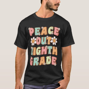 Uit achtste klas Schattige Groovy laatste dag van T-shirt