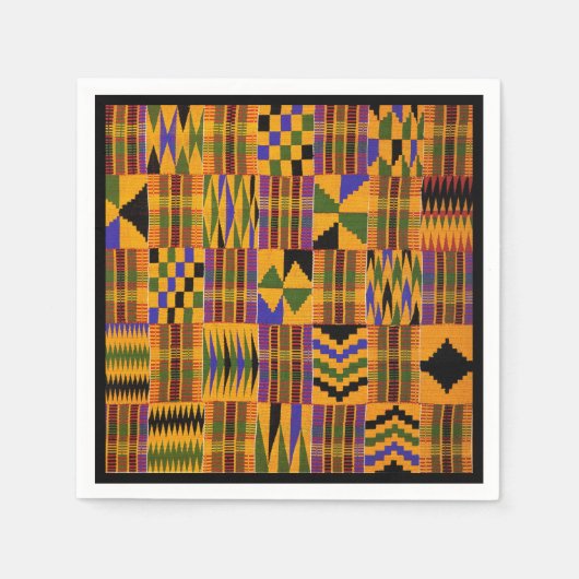 Uit Afrika Servet (Voorkant)