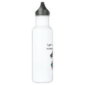 Uit bed komen Humor Waterfles (Links)