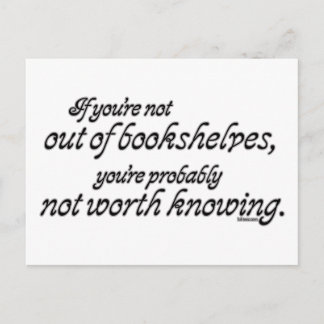 Uit boekenkasten briefkaart
