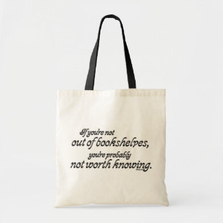 Uit boekenkasten tote bag