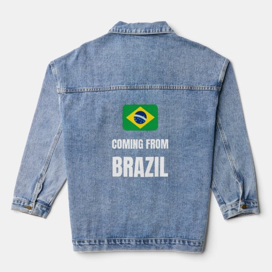 Uit Brazilië Denim Jacket (Achterkant)