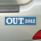 UIT. Bumpersticker 2012 (Op auto)