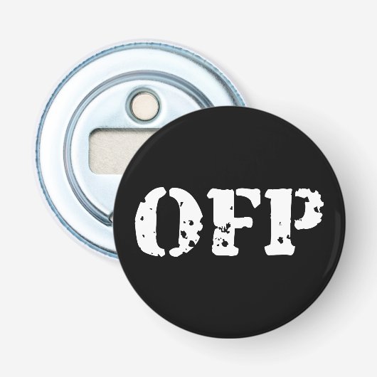 UIT BUTTON FLESOPENER (Voorkant)