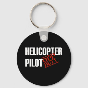 UIT-DARTE HELICOPTER PILOT DARK SLEUTELHANGER