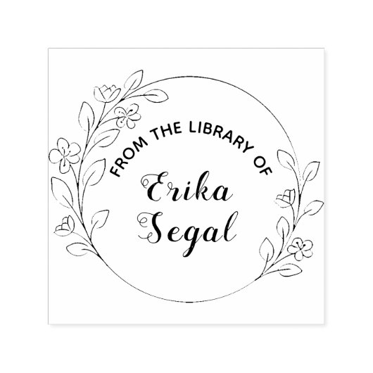 Uit de bibliotheek van aangepaste stempel (Design)