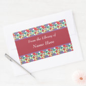 Uit de Bibliotheek van Abstracte Kunst Stickers (Envelop)