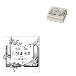 Uit de bibliotheek van de aangepaste naam 	rubberstempel