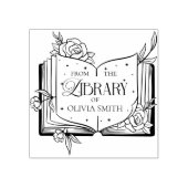 Uit de bibliotheek van de aangepaste naam 	rubberstempel (Afrduk)