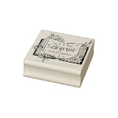 Uit de bibliotheek van de aangepaste naam 	rubberstempel (Stempel)