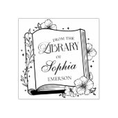 Uit de bibliotheek van de grillige naam 	rubberstempel (Afrduk)