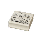 Uit de bibliotheek van de grillige naam 	rubberstempel (Stempel)