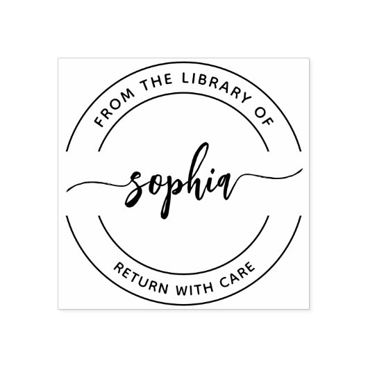 Uit de bibliotheek van de Rubberstempel van het wo Rubberstempel (Afrduk)