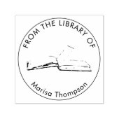 Uit de bibliotheek van Ex Libris bibliotheekboek Zelfinktende Stempel (Design)