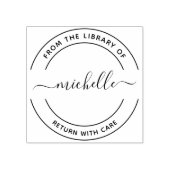 Uit de bibliotheek van het Manuscript Rubber Stamp Rubberstempel (Afrduk)