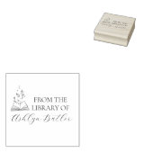 Uit de Bibliotheek Van Houten Stempel (Gestempeld)