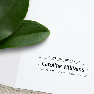 Uit de Bibliotheek van Lees Liefde Retourneren Aan Zelfinktende Stempel