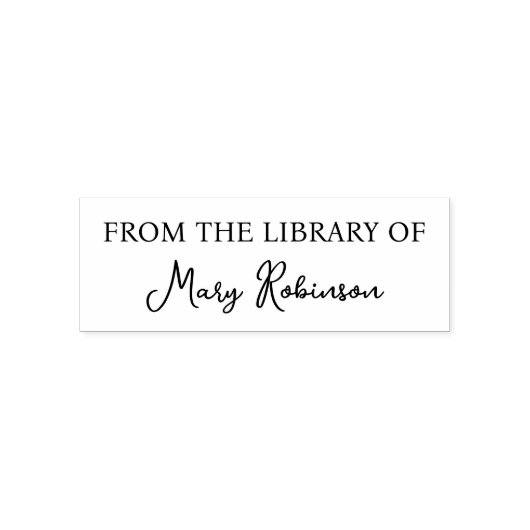 Uit de bibliotheek van zelfinktende stempel (Design)