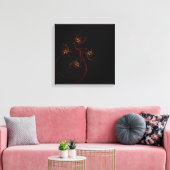 Uit de donkere Abstracte Art Quad Canvas-afdrukken Canvas Afdruk (Insitu (Woonkamer))
