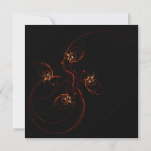 Uit de donkere Abstracte kunst