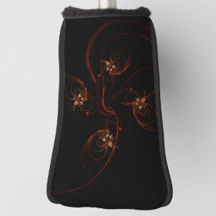 Uit de donkere Abstracte kunst Golfheadcover