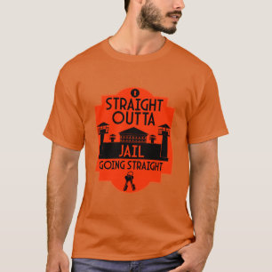 Uit de gevangenis vrijgelaten cadeau t-shirt