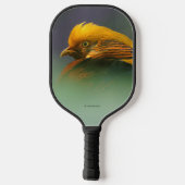 Uit de Groenen komt: Golden Pheasant Pickleball Paddle (Achterkant)