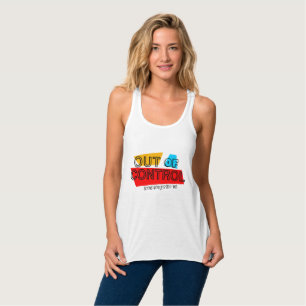 Uit de hand gelopen – Vetgedrukte typografie State Tanktop