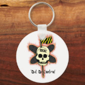 "Uit de hand lopen" — Pyro-Sleutelhanger Sleutelhanger (Voorkant)