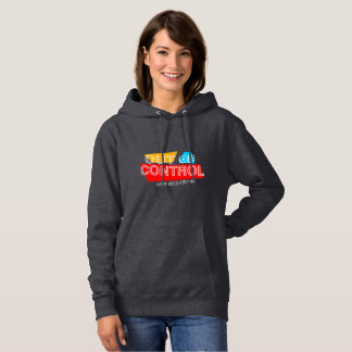 Uit de hand – ontwerp met vette typografie hoodie