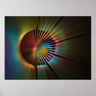 "Uit de hoek van mijn oog" Poster