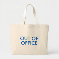 Uit de Kantoor Canvas tas