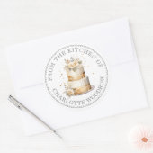 Uit de keuken van Baker's Food Label Sticker (Envelop)